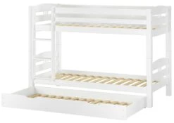 Kinder Etagenbett Kiefer Weiß 90x200 Doppel-Bettkasten Rollroste Matratzen Stockbett 60.10-09WMS2 -Erst-Holz 0e69f14f f304 4171 823f 165fb6bfc2ec 1