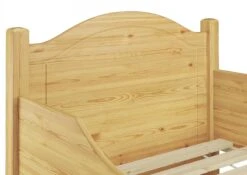 Seniorenbett Extra Hoch 120x200 Massivholz Kiefer Holzbett Einzelbett Gästebett 60.40-12 OR -Erst-Holz 127878f6 f060 4127 821d 03bd8d4af5ea