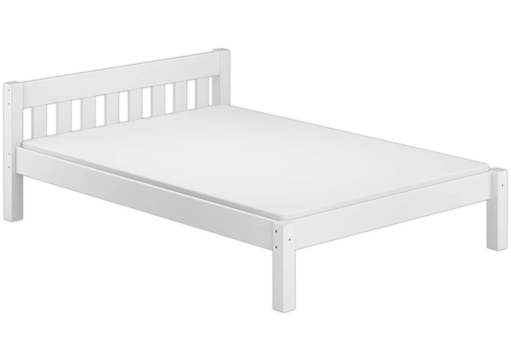 Doppelbett Futonbett 140x200 Massivholz Kieferbett Weiß Rollrost Matratze 60.38-14 W M 1 Doppelbett Futonbett 140x200 Massivholz Kieferbett Weiß Rollrost Matratze 60.38-14 W M