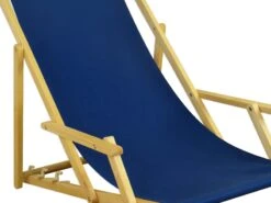 Sonnenliege Blau Gartenliege Fußteil Sonnendach Kissen Buche Hell Klappbar 10-307 N F S KD -Erst-Holz 27e153d7 942f 417b bd56 852cc23d4d83