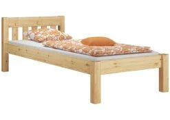 Massivholz Bett 100x200 Rollrost Kieferbett Natur Einzelbett Jugendbett Futonbett 60.30-10FL -Erst-Holz 2c6b16b9 09b0 46cd 8b7e c144b2c904c7 6