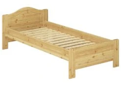 Futonbett Jugendbett 90x200 Einzelbett Kiefer Natur Massivholzbett Rollrost Matratze 60.36-09 M -Erst-Holz 2e785411 f62e 4c80 9c74 7aa643d21421 2