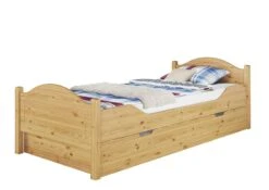 Massivholz Bett 100x200 Rollrost Kieferbett Natur Einzelbett Jugendbett Futonbett 60.30-10FL -Erst-Holz 31b41a01 86c2 43a9 9e2f 4f676f7a0b3a