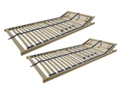 70.32-09 FV DP Federholzrahmen Lattenrost 90x200 Cm Kopfteil Verstellbar - Doppelpack -Erst-Holz 33d1ef79 aa38 4985 b2b1 9e2f7a58feab 3