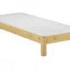 Futonbett Kiefer Massiv 90x200 Cm Einzelbett Mit Rollrost U Matratze 60.35-09 M