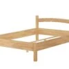 Breites Einzelbett Massivholzbett Buche 120x200 Bettgestell Holzbett 60.73-12oR