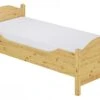 Seniorenbett Extra Hoch Rollrost Matratze 100x220 Überlänge Holzbett Einzelbett 60.40-10-220 M
