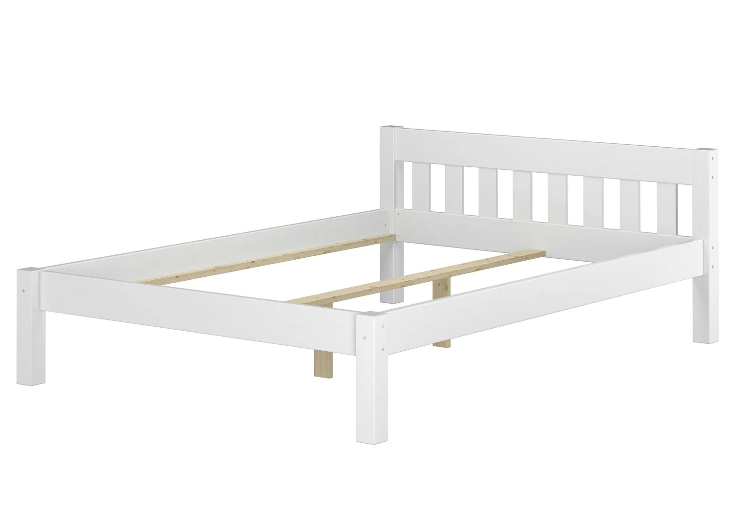 Einzelbett Massivholzbett Kiefer Natur 120x200 Futonbett Ohne Rollrost 60.38-12 OR 3 Einzelbett Massivholzbett Kiefer Natur 120x200 Futonbett Ohne Rollrost 60.38-12 OR – Bild 3