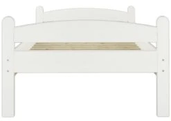 Stabiles Bettgestell Kiefer Massiv Weiß 100x200 Einzelbett Futonbett Ohne Rollrost 60.32-10 W OR -Erst-Holz 595664f1 dd88 445d ab56 f0efb97340d0