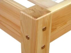 Bettgestell Kiefer Natur Doppelbett 140x200 Futon Massivholzbett Ohne Rollrost 60.35-14 OR -Erst-Holz 7db778a1 09a8 4570 9357 62fb08831567