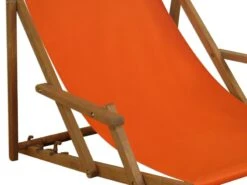 Gartenstuhl Terracotta Sonnenliege Strandstuhl Sonnendach Kissen Deckchair Buche 10-309 S KH -Erst-Holz 840047aa 6187 4f5d 8cfd e2431e72b100