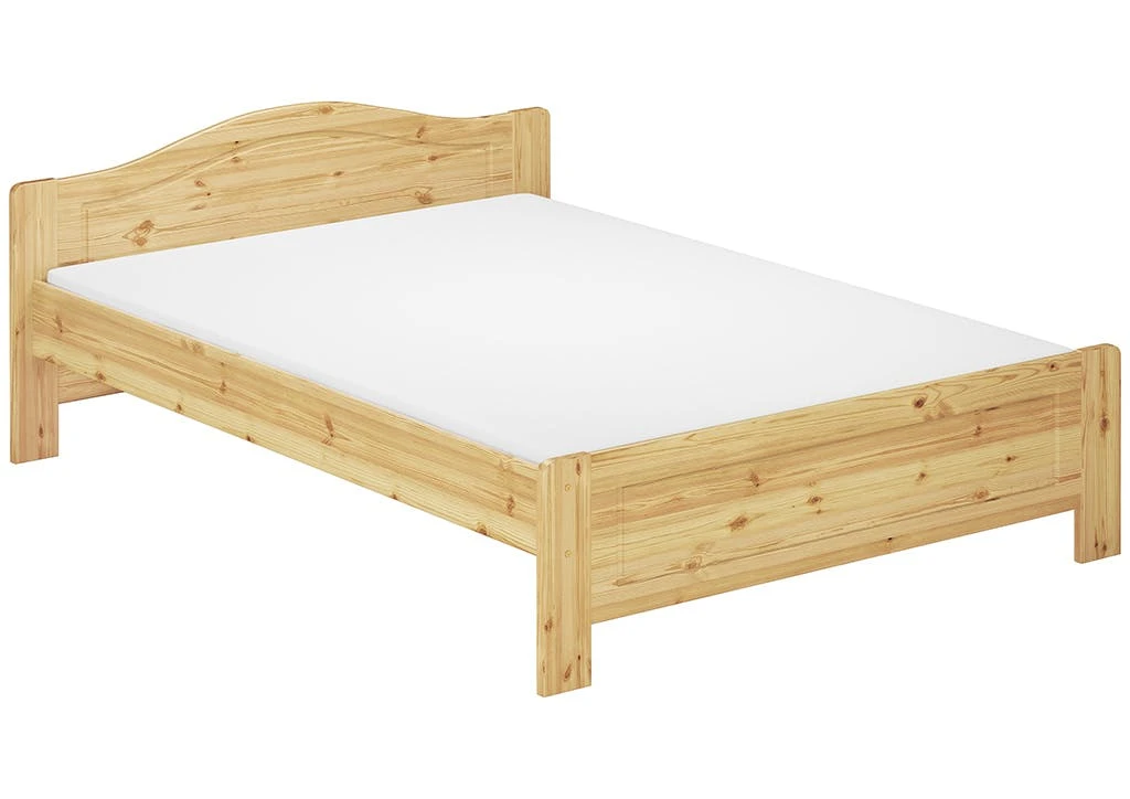 Doppelbett Stabiles Hotelbett 140x200 Futonbett Bettrahmen Massivholzbett 60.37-14oR 3 Doppelbett Stabiles Hotelbett 140x200 Futonbett Bettrahmen Massivholzbett 60.37-14oR – Bild 3