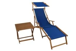 Relaxliege Rot-weiß Gartenliege Strandliege Fußteil Sonnendach Tisch Gartenmöbel 10-314 F S T -Erst-Holz 8fd4b803 439f 4f35 beec 0f4e64aff84b 1