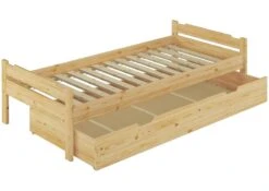 Jugendbett Kiefer Natur 90x200 Einzelbett Singlebett Massivholzbett Rollrost 60.31-09FL -Erst-Holz 92025f75 10e6 4bce 926b 1ee7411d4996 3