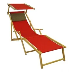 Sonnenliege Blau Gartenliege Fußteil Sonnendach Kissen Buche Hell Klappbar 10-307 N F S KH -Erst-Holz a2c3d7de 0c24 4df7 8527 fb9a7e08f254