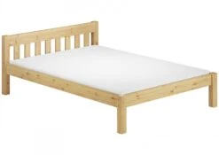 Doppelbett Ehebett Jugendbett Kiefer Massiv 160x200 Matratze Rollrost Bettgestell 60.38-16 M