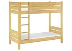 Etagenbett Weiß 100x220 Überlänge Stockbett Ohne Rollrost Massivholz 60.16-10-220WT100oR -Erst-Holz aec97b5e cf8b 4a18 85c6 8c095c939dac 1