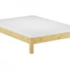 Bettgestell Kiefer Natur Einzelbett 120x200 Massivholzbettgestell Mit Matratze 60.35-12 M