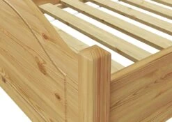Einzelbett Seniorenbett Gästebett 90x220 Überlänge Mit Rollrost Kiefer Massiv 60.30-09-220 -Erst-Holz bb9ece56 e885 48f0 9e36 428fad0bf924