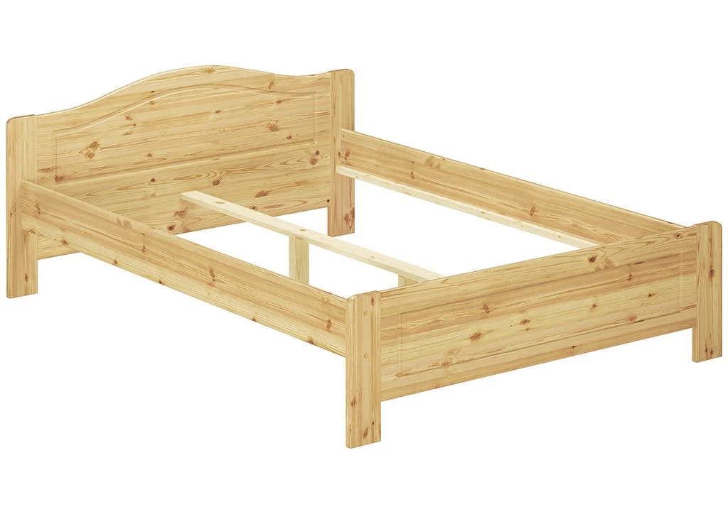 Doppelbett Stabiles Hotelbett 140x200 Futonbett Bettrahmen Massivholzbett 60.37-14oR 2 Doppelbett Stabiles Hotelbett 140x200 Futonbett Bettrahmen Massivholzbett 60.37-14oR – Bild 2