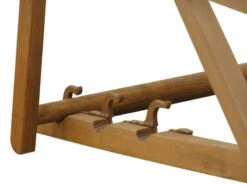 Gartenliege Rot-weiß Strandliege Sonnenliege Holz Relaxliege Sonnendach Strandstuhl 10-314 S -Erst-Holz d053e443 8fe3 4c0f afa6 6eca8ac5d26f