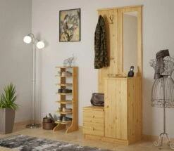 90.80-00 Schuhregal Schuhständer Holz Kiefer Massiv Stiefelform -Erst-Holz d175a10a 739a 4059 9b95 dd3a3e37ebdb