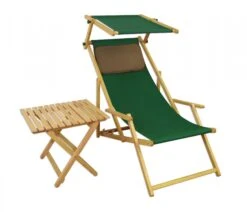 Strandliege Grün Gartenliege Deckchair Sonnendach Tisch Liegestuhl Buche Gartenstuhl 10-304NST 9 Strandliege Grün Gartenliege Deckchair Sonnendach Tisch Liegestuhl Buche Gartenstuhl 10-304NST -Erst-Holz df370135 52ce 4762 811a 287dd878fa88