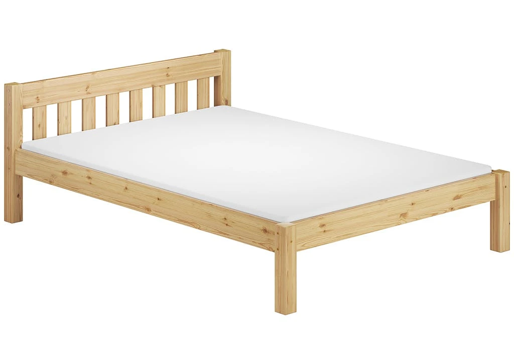 Bettgestell Kiefer Natur Einzelbett 120x200 Massivholzbettgestell Mit Matratze 60.35-12 M 4 Bettgestell Kiefer Natur Einzelbett 120x200 Massivholzbettgestell Mit Matratze 60.35-12 M – Bild 4