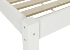 Weißes Futonbett Ohne Kopfteil Kiefer Massiv 90x200 Bettgestell Mit Rollrost 60.35-09 W -Erst-Holz f007963e 2413 4d24 944d 4fcb86480854