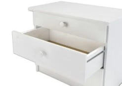 90.20-K4 W Nachtkonsole Weiß Für Erhöhte Seniorenbetten Mit 3 Schubläden -Erst-Holz fc87a3d5 5d82 4924 b66b c248ab1d4d72